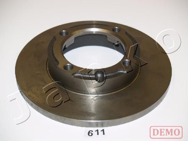 Japko 60611C - Brake Disc autospares.lv