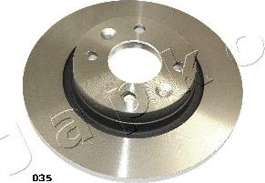 Japko 60035 - Brake Disc autospares.lv