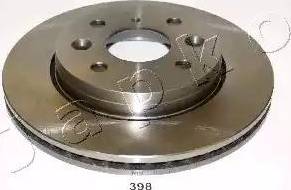 Japko 60398 - Brake Disc autospares.lv