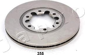 Japko 60355 - Brake Disc autospares.lv