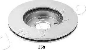 Japko 60358 - Brake Disc autospares.lv