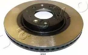 Japko 60353 - Brake Disc autospares.lv