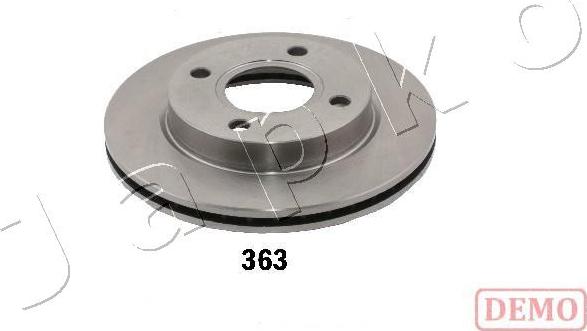 Japko 60363C - Brake Disc autospares.lv