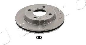 Japko 60363 - Brake Disc autospares.lv