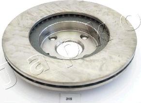 Japko 60315 - Brake Disc autospares.lv