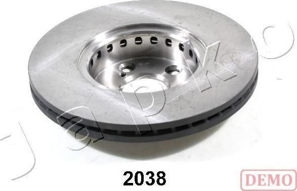 Japko 602038C - Brake Disc autospares.lv