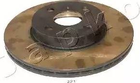 Japko 60221 - Brake Disc autospares.lv