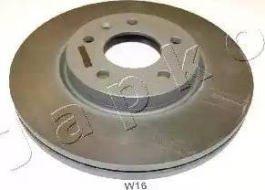 Japko 60W16 - Brake Disc autospares.lv