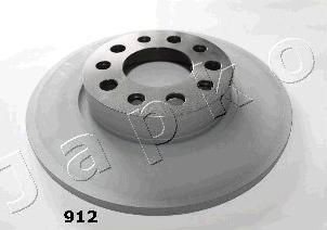 Japko 61912 - Brake Disc autospares.lv