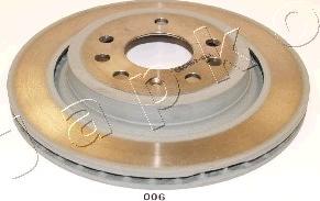 Japko 61006 - Brake Disc autospares.lv