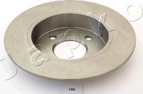 Japko 61198 - Brake Disc autospares.lv