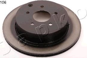 Japko 61106 - Brake Disc autospares.lv