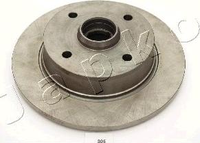 Japko 61305 - Brake Disc autospares.lv