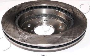 Japko 61306 - Brake Disc autospares.lv