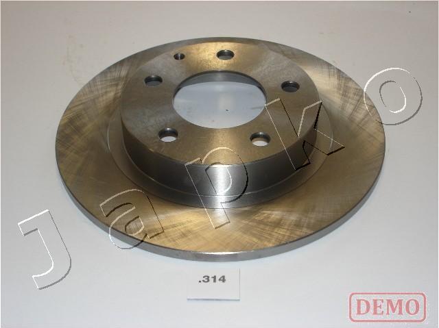 Japko 61314C - Brake Disc autospares.lv