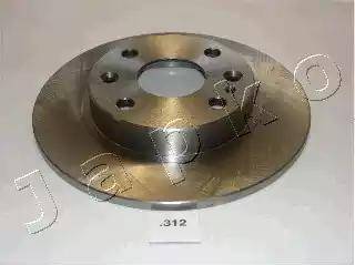 Japko 61312 - Brake Disc autospares.lv