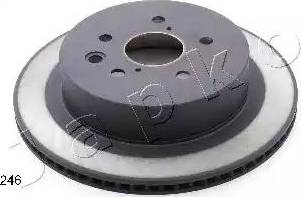 Japko 61246 - Brake Disc autospares.lv