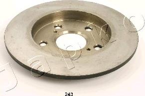 Japko 61243 - Brake Disc autospares.lv