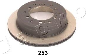 Japko 61253 - Brake Disc autospares.lv