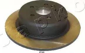 Japko 61236 - Brake Disc autospares.lv