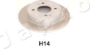 Japko 61H14 - Brake Disc autospares.lv