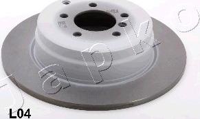 Japko 61L04 - Brake Disc autospares.lv