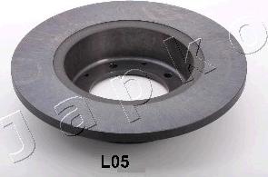 Japko 61L05 - Brake Disc autospares.lv