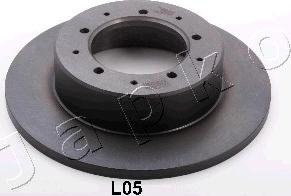 Japko 61L05 - Brake Disc autospares.lv