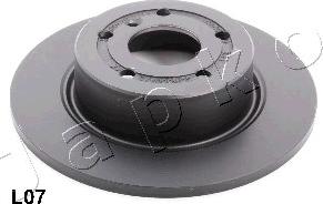 Japko 61L07 - Brake Disc autospares.lv