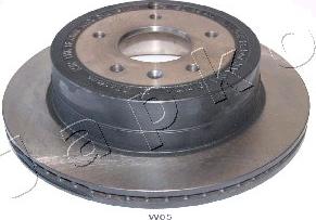 Japko 61W05 - Brake Disc autospares.lv