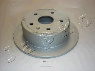 Japko 61W01 - Brake Disc autospares.lv