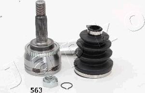 Japko 62563 - Joint Kit, drive shaft autospares.lv