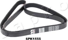 Japko 6PK1555 - V-Ribbed Belt autospares.lv