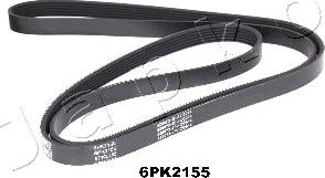 Japko 6PK2155 - V-Ribbed Belt autospares.lv