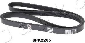 Japko 6PK2205 - V-Ribbed Belt autospares.lv