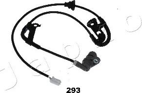 Japko 151293 - Sensor, wheel speed autospares.lv