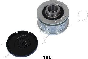 Japko 130106 - Pulley, alternator, freewheel clutch autospares.lv