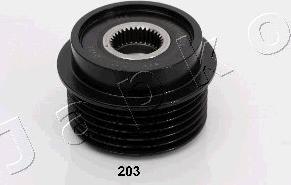 Japko 130203 - Pulley, alternator, freewheel clutch autospares.lv