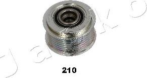 Japko 130210 - Pulley, alternator, freewheel clutch autospares.lv