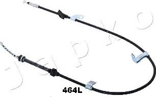 Japko 131464L - Cable, parking brake autospares.lv