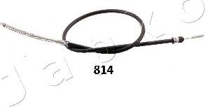 Japko 131814 - Cable, parking brake autospares.lv