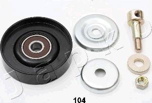 Japko 129104 - Pulley, v-ribbed belt autospares.lv