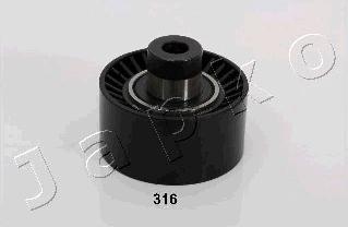 Japko 129316 - Pulley, v-ribbed belt autospares.lv