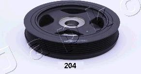 Japko 122204 - Belt Pulley, crankshaft autospares.lv