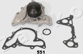 Japko 35551 - Water Pump autospares.lv