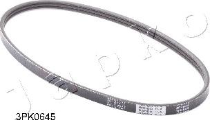 Japko 3PK645 - V-Ribbed Belt autospares.lv