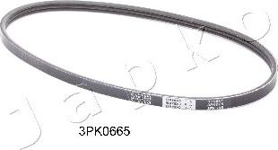 Japko 3PK665 - V-Ribbed Belt autospares.lv