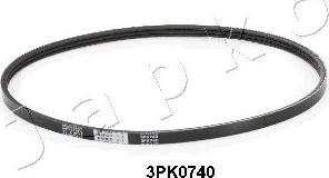 Japko 3PK740 - V-Ribbed Belt autospares.lv