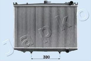 Japko RDA213047 - Radiator, engine cooling autospares.lv