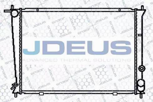 Jdeus 054M14 - Radiator, engine cooling autospares.lv